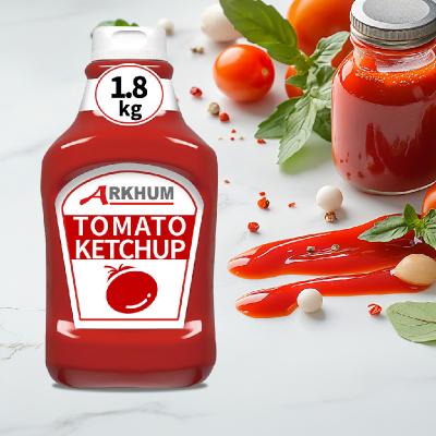 China Dopping Foods Low Sodium Ketchup 180g Low Salt Tomato Sauce Te koop