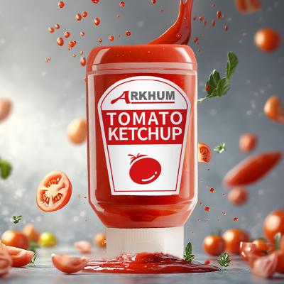 Chine Sauce de tomate épicée, aromatisée, réduite en sodium, ketchup, 4,6 g de protéines par 100 g à vendre