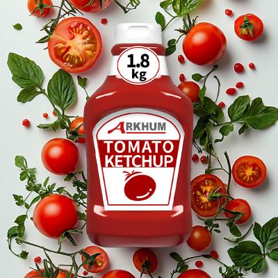 China Sem gordura, com poucas calorias Tomate Ketchup Vermelho Ingredientes naturais de qualidade alimentar à venda