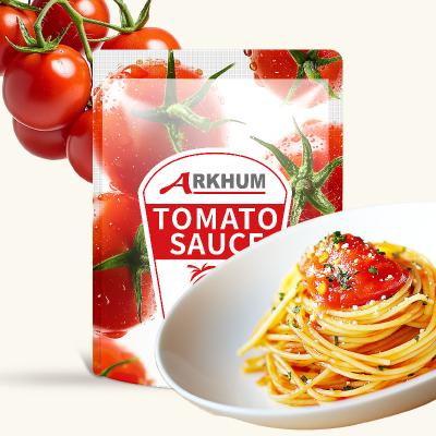 China 4.2g Protein Pouch Tomato Sauce For Cooking 180g Ketchup Small Sachet for sale