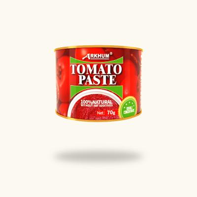 China Heerlijke 200 gram bliktomatenpasta gemaakt van verse tomaten Te koop