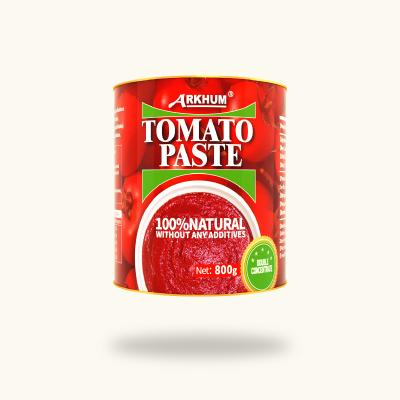 China 800 gram vermalen tomatenpasta saus Langdurige opslag Te koop