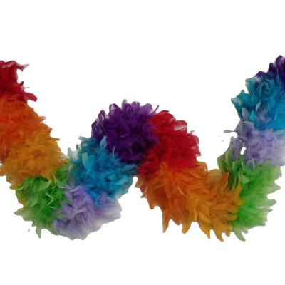 China Brand New Turkey Feather Customize Party Decoration Boas Fur Bulk Feather Boa For Celebration Supplies for sale