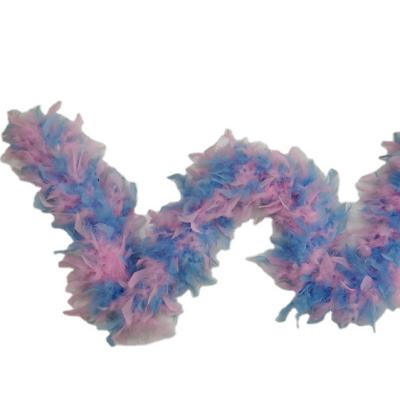 China Turkey Feather Most Popular Used In A Party Earrings Pink Feather Boa For Celebration Supplies for sale