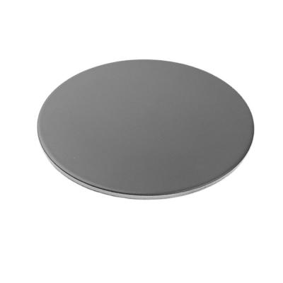 China Sustainable Glazed Round Black Cordierite Ceramic Pizza Making 16 Inch Black Baking Grilling Stone Pizza Stone Set for sale