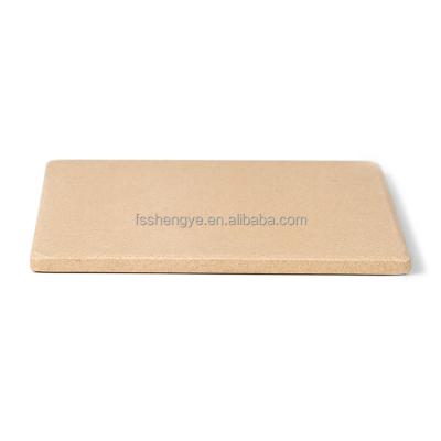 China Sustainable Rectangular Refractory Pizza Stone for sale