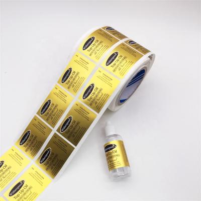 China Custom Logo Designs Label Printing Roll Waterproof Custom Label Sticker Vinyl Sticker for sale