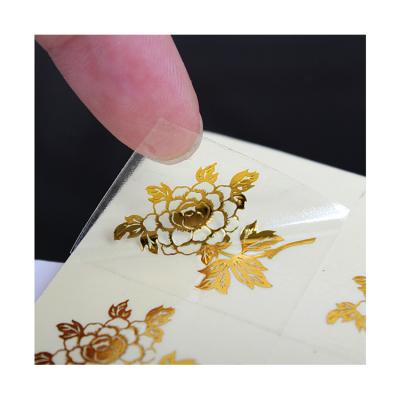 China China Waterproof Gold Foil Hot Stamping Foil Stamping Gel Private Label, Gold Sticker Labels for sale