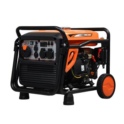 China Hwasdan 7000W 7kw 8kw Open Frame Electric Power Gasoline Inverter Portable Generator 20L for sale