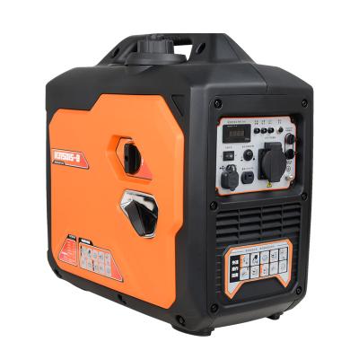 China Small High Efficiency 1.8kw 2kw Hwasdan 50HZ Portable Inverter Gasoline Generator 2000 Quiet For RV Charging 4L for sale