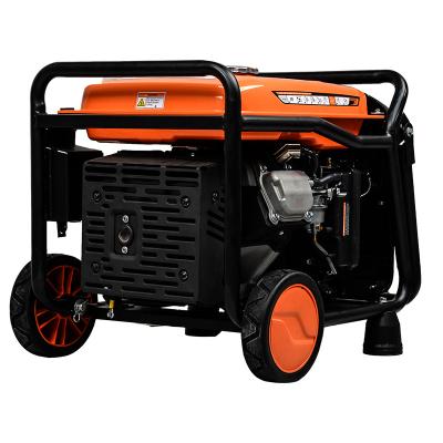 China Hwasdan China manufacturer 5000w 7000 watt 20L wholesale price gasoline inverter generator set for sale