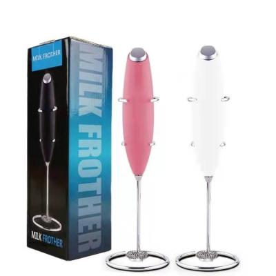 China Viable Electric Portable Mixing Coffee Tea and Espresso Tool Coffee Milk Frother for sale