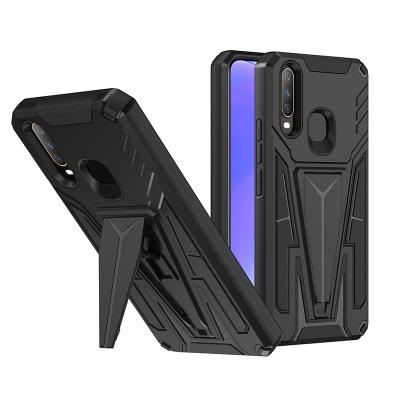 China Hot Selling Shockproof PC Shockproof Tpu Hybrid Shockproof Amazon Kickstand Magnetic Hidden Phone Case For VIVO Y17 for sale