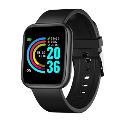 China 2022 Touch Screen I5 Watch Sports Pedometer Monitoring Heart Rate Blood Pressure Message Reminder Smart Watch for sale