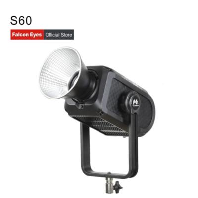 China Hawk Eyes Photography S60 Water Resistant Professional Photography Fill Light 5600K 600W Studio Video Light For Film Fotografia S60 for sale