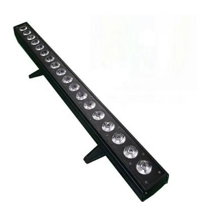 China bar project factory 18x10w building direct rgbwa 4in1/rgbwa 5in1/rgbwa-uv 6in1 led wall strip light with dot control for buildings bar project for sale