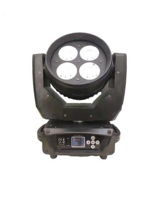 China Stage Events New Arrival 200W Led 4 Eye COB 4x50w COB Led Moving Head RBGW Stage Light DMX Wall Warm White Cool White Wash for sale