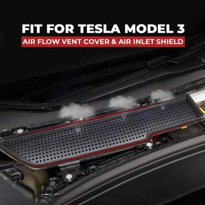 China Fits Tesla Model 3 Air Intake Duct Grill Cover Shield Fits 2017 2018 2019 Model X for sale