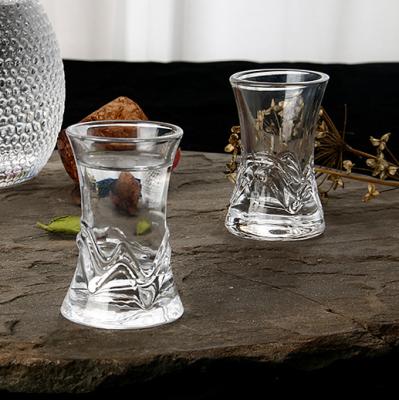 China KOREAN wholesale 25ml shot glasses bulk shot glass crystal glasses shot soju glass for sale