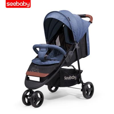 China Seebaby Mltifunctional T03 Polyester Baby Stroller for sale