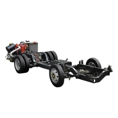 China Truck Trailer Single-row Chassis For Isuzu 600p Npr 6 Wheeler 120HP for sale