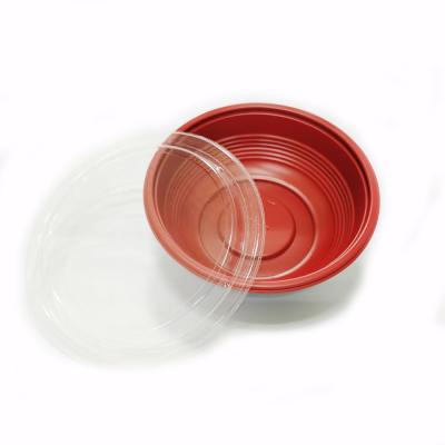 China 1000ml Large Disposable Rice Noodle Soup Bowl Disposable Plastic Bowls For Restaurant WHOLESALE for sale