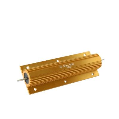 China RX24 Shell Resistor 5W10W25W50W100W High Power Resistor Metal Not Applicable Aluminum Resistor for sale