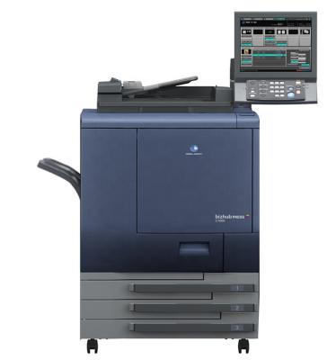 China Copy/Scan Print/Fax High Speed ​​Used Copier Production Printers For Konica Minolta Bizhub Pro C7000 for sale