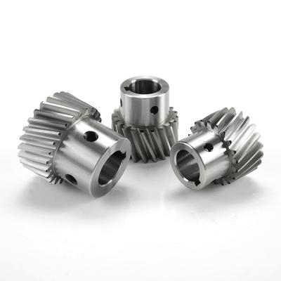 China Custom Miniature Small Double Gearbox Stainless Steel Spur Gear for sale