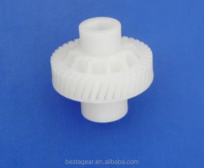 China Motor Besta OEM Customized Plastic Three Parts Helical Gear for sale