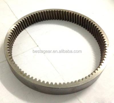 China Steel Custom Designed Plastic Ring Gear With Double Teeth for sale