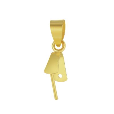 China Sunflower Seed Style Buckle Head Smooth Sunflower Jade Buckle Head Smooth Sunflower 18K Gold Clasp Au750 DIY Jewelry Fine Pendant Accessories for sale