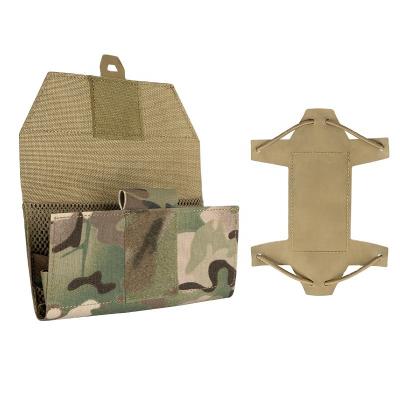 China Camouflage Phone Pouch Case Accessories Nylon Tactical Phone Case Durable Tactical Phone Pouch for sale