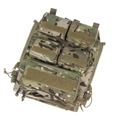 China IDOGEAR Outdoor Tactical Pouch Bag Zipper On Panel Mag Pouch Zip Pouch Tactical Backpack For AVS JPC2.0 CPC Vest for sale