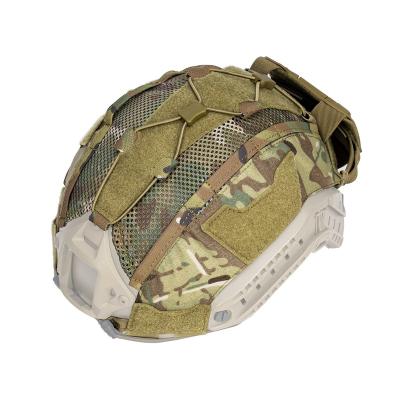 China IDOGEAR Camouflage Pocket Nylon Tactical Weight Rear Battery Balanced Pocket Helmet Cover For Marine Helmet L/XL for sale