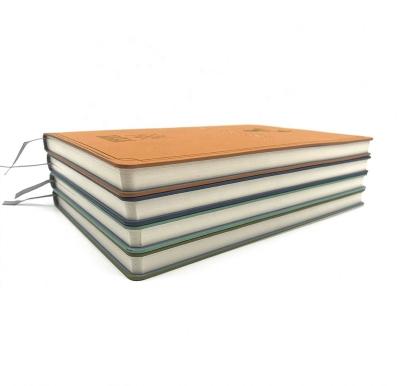 China Factory Supplier Leather Notebook Softcover With Soft Covers Outer Loop for sale