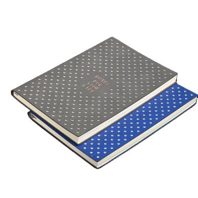 China Custom Bulk Cheap Wholesale Soft Leather Softcover Diary Dotted Journal Notebook A5 PU Dotted Journal for sale