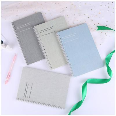 China Spiral Factory Customized Cheap A5 Spiral Notebook Paper Printing Service for sale