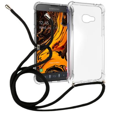 China Protective Case in Running Cross - Body Lanyard Case For Samsung Xcover 4s 4 G390F G398F Soft TPU Back Shockproof Cover for sale