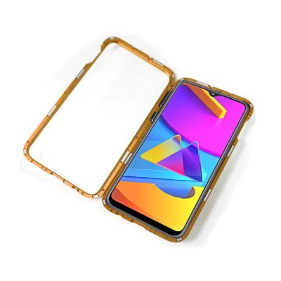 China Protective Mobile Phone Back Tempered Glass + Aluminum Alloy Frame FOR Realme 3pro Magnetic Glass Cover in stock for sale