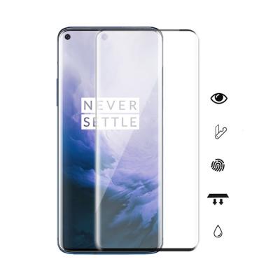 China 3D Mobile Phone Curved Full Cover Front Tempered Glass Screen Protector For Oneplus 8 8lite 8Pro Mobile Phone Film for sale