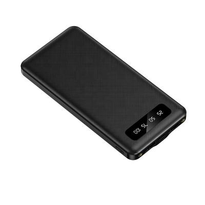 China Factory Sale Dual Input Mini Power Bank 10000mah Direct Ultra Thin Fast Charging Phone Portable Charger For IPhone for sale