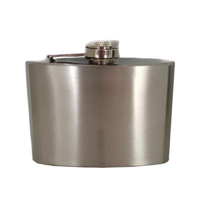 China Traditional Flat Wine Jar Stainless Steel Wine Liquor Hip Flask Bottle Wine Kettle Drinking Pot for Pocket and Outlet for sale