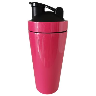 China Sustainable Double Wall 500ml Coffee Mug With Paint Travel Tumblers Stainless Steel Shake Bottle for sale