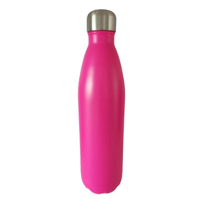 China Hot sale 750ml PORTABLE double wall vacuum insulated stainless steel water bottle with lid for increasing outdoor sports for sale