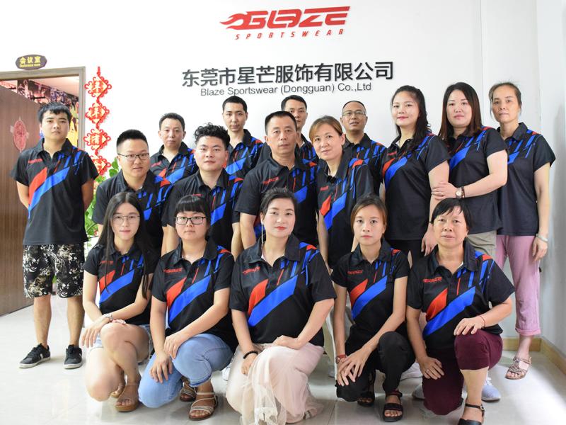 Verified China supplier - Dongguan Blaze Sportswear Co., Ltd.