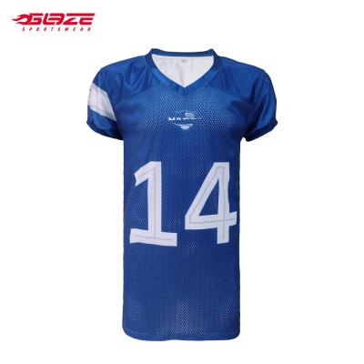 China New Style American Football Practice Jersey Antibacterial Blank Custom Sublimation for sale