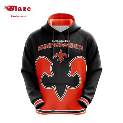 China Custom Anti-pilling Discount Blank Pullover Men's Hoodies With Sublimation Printing for sale