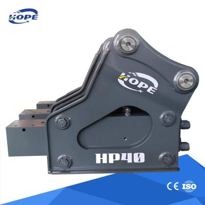 China Excavadora rompehielos hidráulico para 4-6 T Yantai Hoppe Roca rompiente en venta