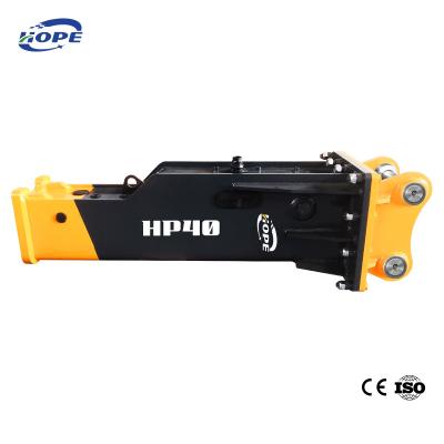 Cina Applicabile a tutte le marche di escavatori HP40 Silenced o Boxed Type Hydraulic Braeker e Rock Hammer in vendita